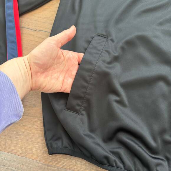 Cleveland Guardians Men’s XL Full Zip Jacket Black Navy Red MLB - Picture 4 of 7